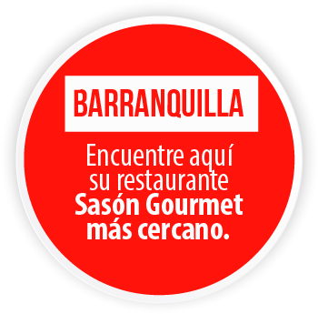 Barranquilla   Encuentre aqu su restaurante Sasn Gourmet ms cercano. 
