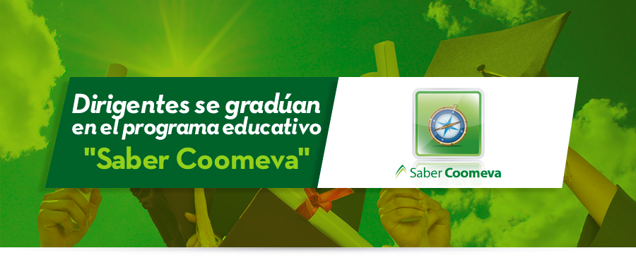 Dirigentes se grad�an en el programa educativo  "Saber Coomeva"