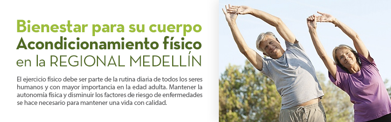 Acondicionamiento f�sico en la Regional Medell�n